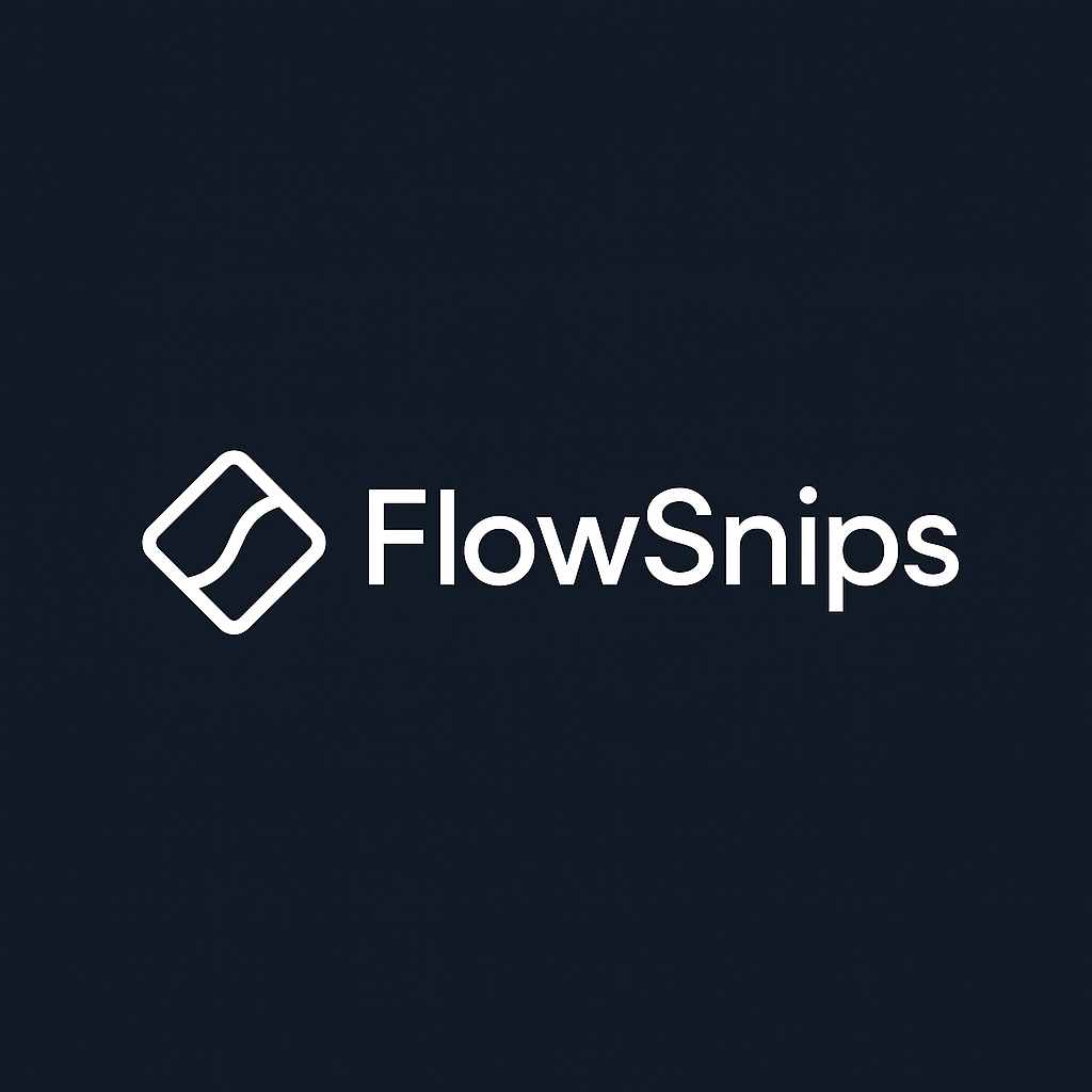FlowSnips logo